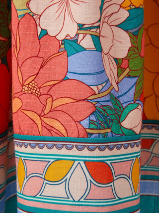 Kristen Dress In Zinnia Fields