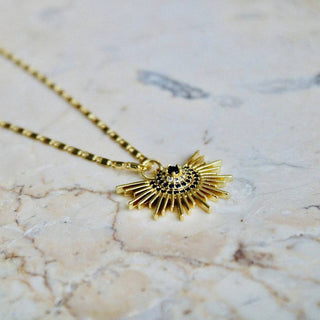 Evil Eye Sunburst Pendant