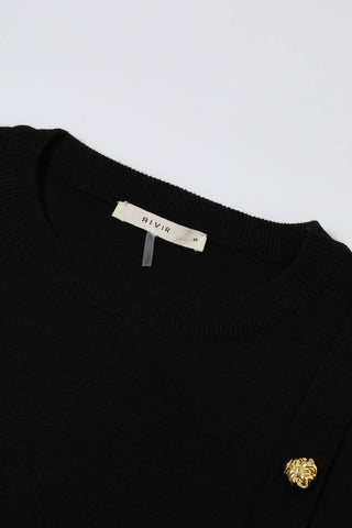 Bellara Mixed Media Long Sleeve Top