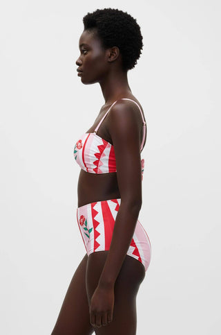 Jungle Rose Reversible Bikini Bottom