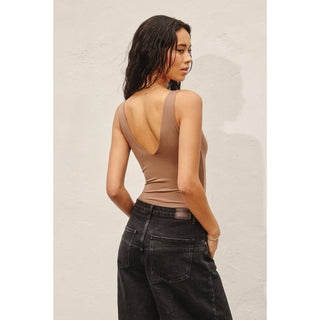 Juliette Double Plunging Bodysuit