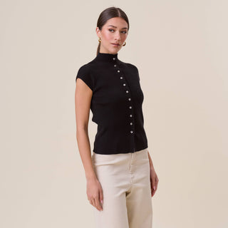 Monaco Mockneck Knit Top