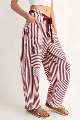 Sienna Stripe Cargo Pants