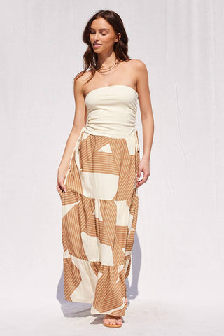 Amalfi Muse Strapless A-Line Dress