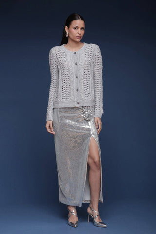 Textured Knit Cardigan