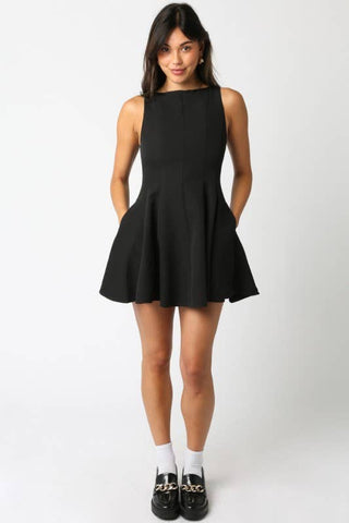 Easy as She Goes Flare Dress