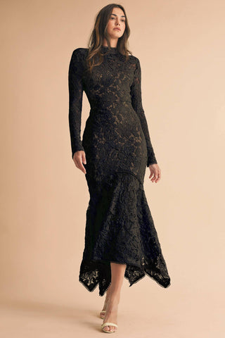 Gramercy Lace Midi Dress