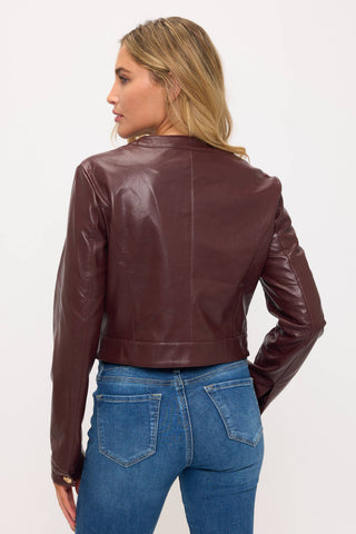 The Prescott Faux Leather Jacket
