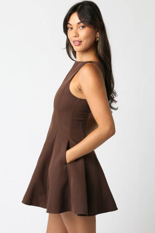 Easy as She Goes Flare Dress