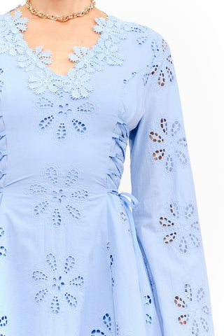 Florence Periwinkle Dress