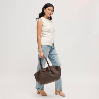 Kaia - Straw Tote