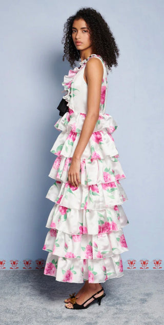 Dream Pernilla Floral Ruffle Maxi