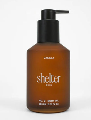 Shelter Skin Original Vanilla Beef Tallow and Body Oil Duo