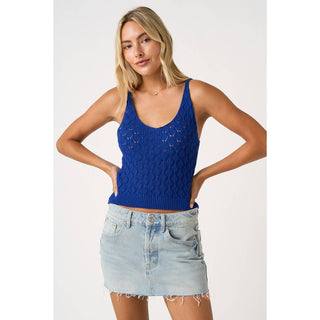 Marlowe Crochet Knit Top
