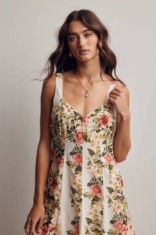 Villa Flora Midi Dress
