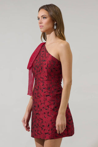 Scarlet Rose Soirée Dress