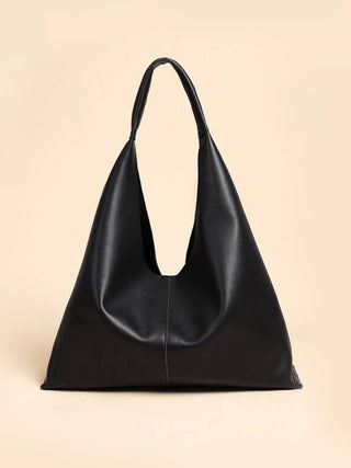 Rowan Oversized Leather Tote Shoulder Bag Set