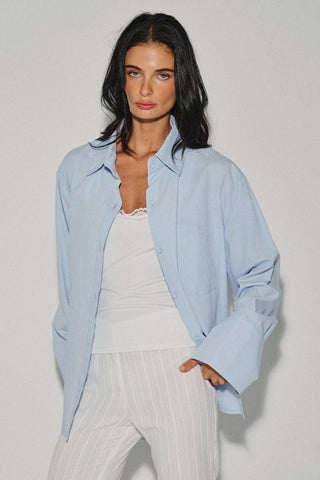 Avery Button Down Cotton Shirt