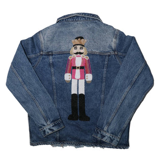 Nutcracker Hand-beaded Denim Jacket