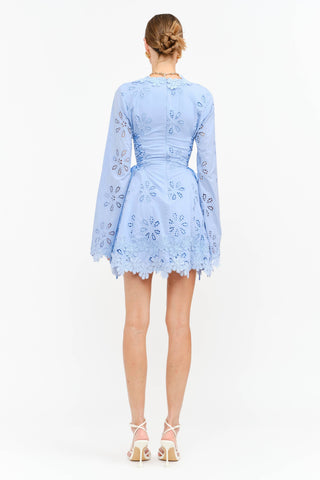 Florence Periwinkle Dress
