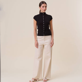 Monaco Mockneck Knit Top