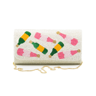 Champagne on a Chain Bag/Clutch