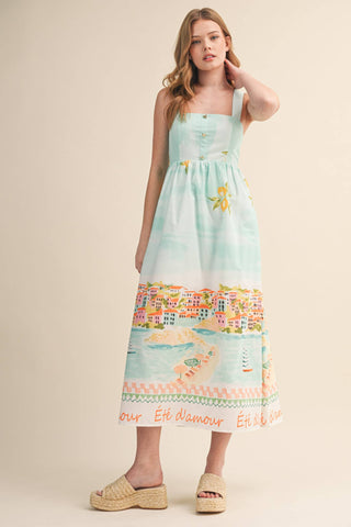 Été d’Amour Midi Dress