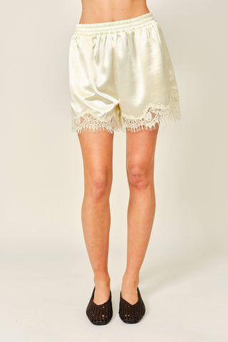 Ivory Reverie Shorts