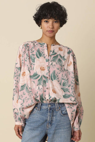 Julissa Vintage Floral Blouse