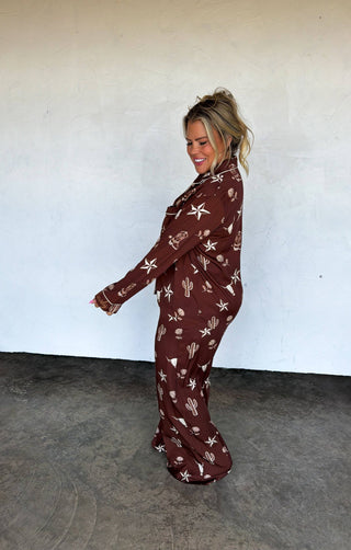 WESTERN NIGHTS LUXE PAJAMAS