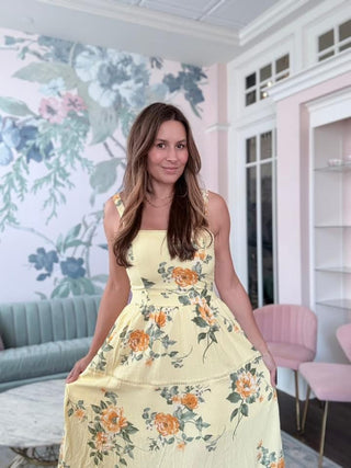 Italian Garden Midi Dress