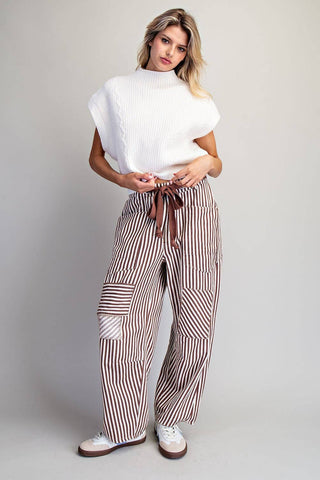 Sienna Stripe Cargo Pants