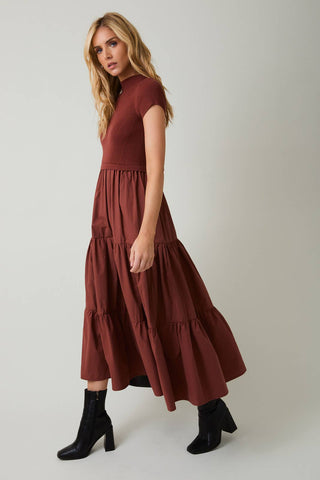 Rosewood Reverie Midi Dress