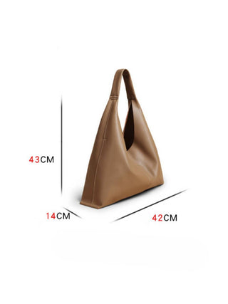 Rowan Oversized Leather Tote Shoulder Bag Set