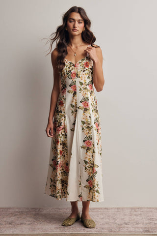 Villa Flora Midi Dress
