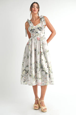 Florentine Bloom Midi Dress