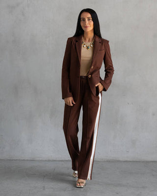 Morrison Interlock Blazer Espresso