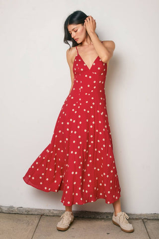 Show Out Open Back Maxi Dress