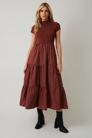 Rosewood Reverie Midi Dress