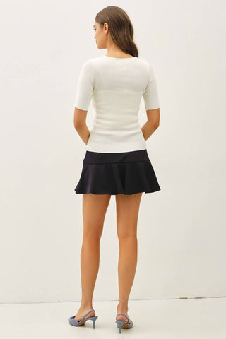 Madison Tank and Cardigan Short Sleeve Sweater Set