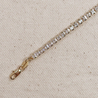 Paris Rain Tennis Bracelet