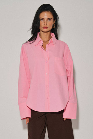 Avery Button Down Cotton Shirt