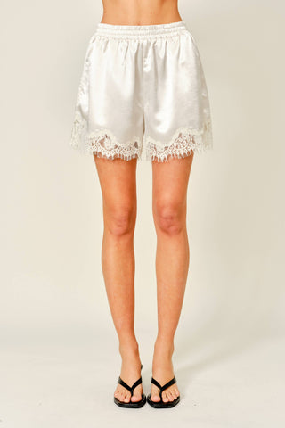 Ivory Reverie Shorts