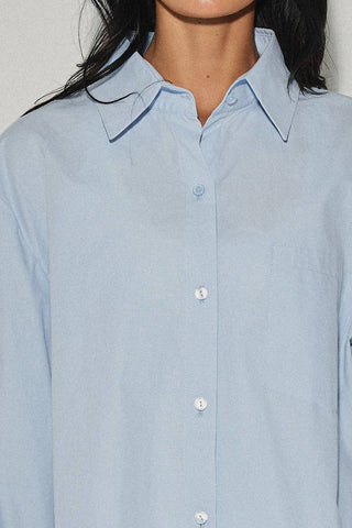 Avery Button Down Cotton Shirt