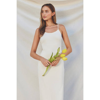 Ribbed Knit Bodycon Maxi Dress