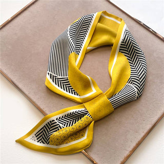 Yellow Angles Loop Scarf