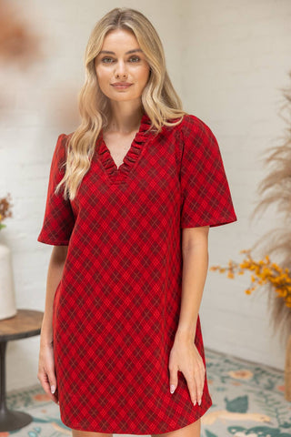 Cambridge Plaid Dress