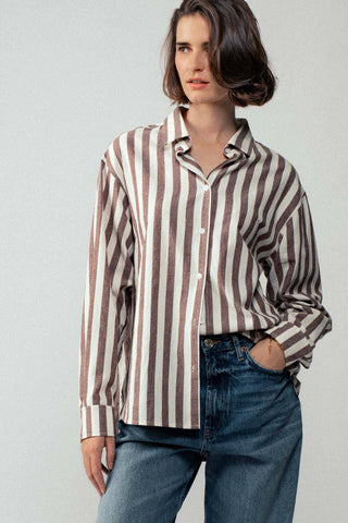 Palmer Stripe Button Down Shirt