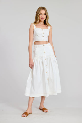 Côte Blanche Corset Top