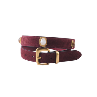 Suede Gemstone Belt – view 2 – Into The Palms